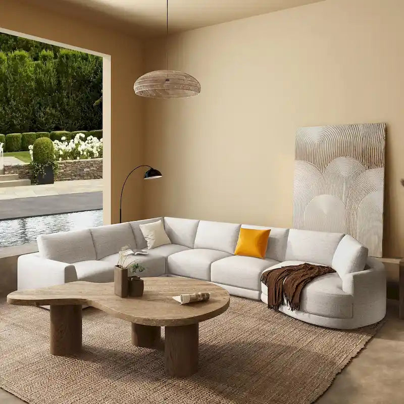 Laguna 165,5 L-förmiges modulares Sofa mit Récamiere