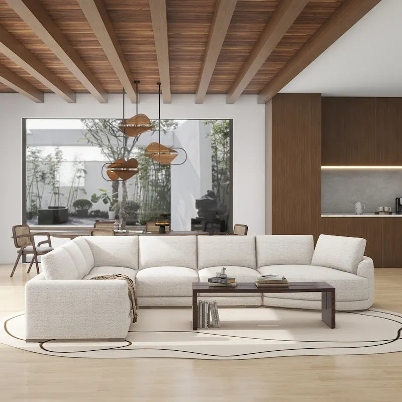 Laguna 165,5 L-förmiges modulares Sofa mit Récamiere