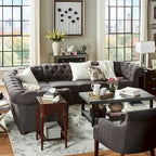 Knightsbridge Chesterfield Ecksofa von iNSPIRE Q Artisan