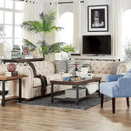 Knightsbridge Chesterfield Ecksofa von iNSPIRE Q Artisan
