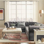 Knightsbridge Chesterfield Ecksofa von iNSPIRE Q Artisan