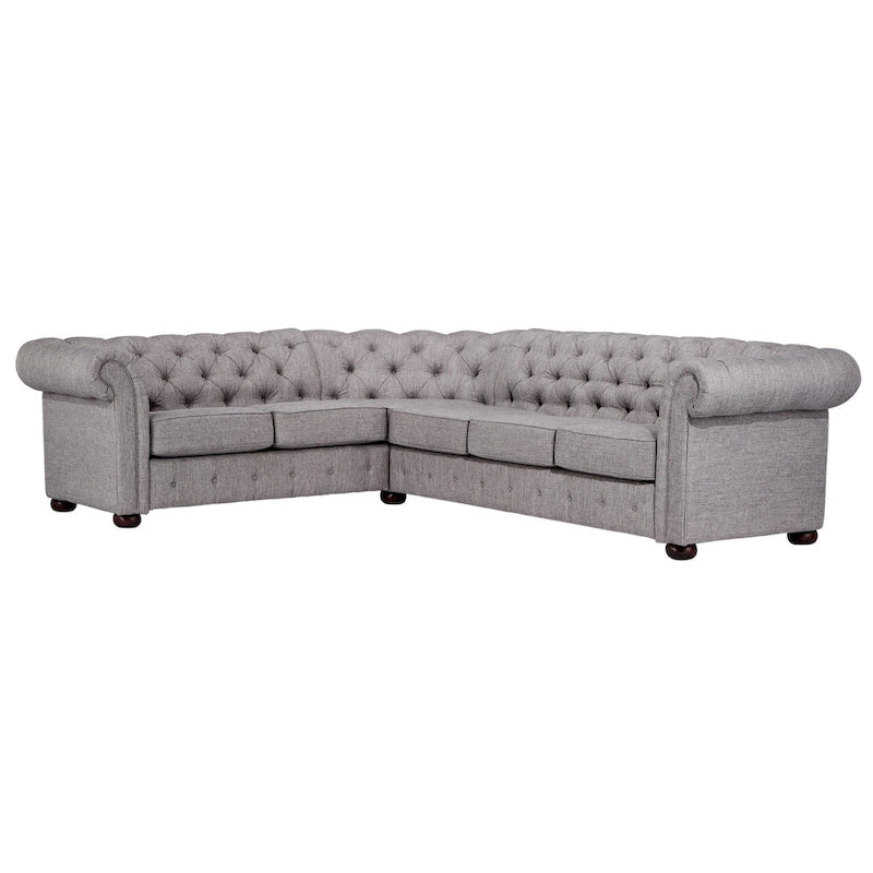 Knightsbridge Chesterfield Ecksofa von iNSPIRE Q Artisan
