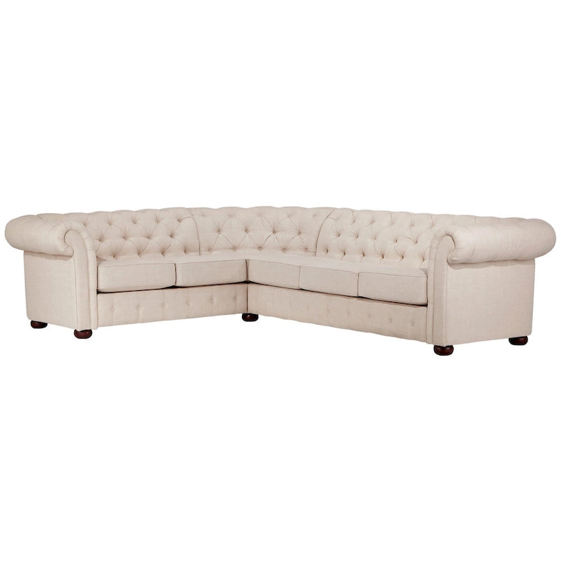 Knightsbridge Chesterfield Ecksofa von iNSPIRE Q Artisan