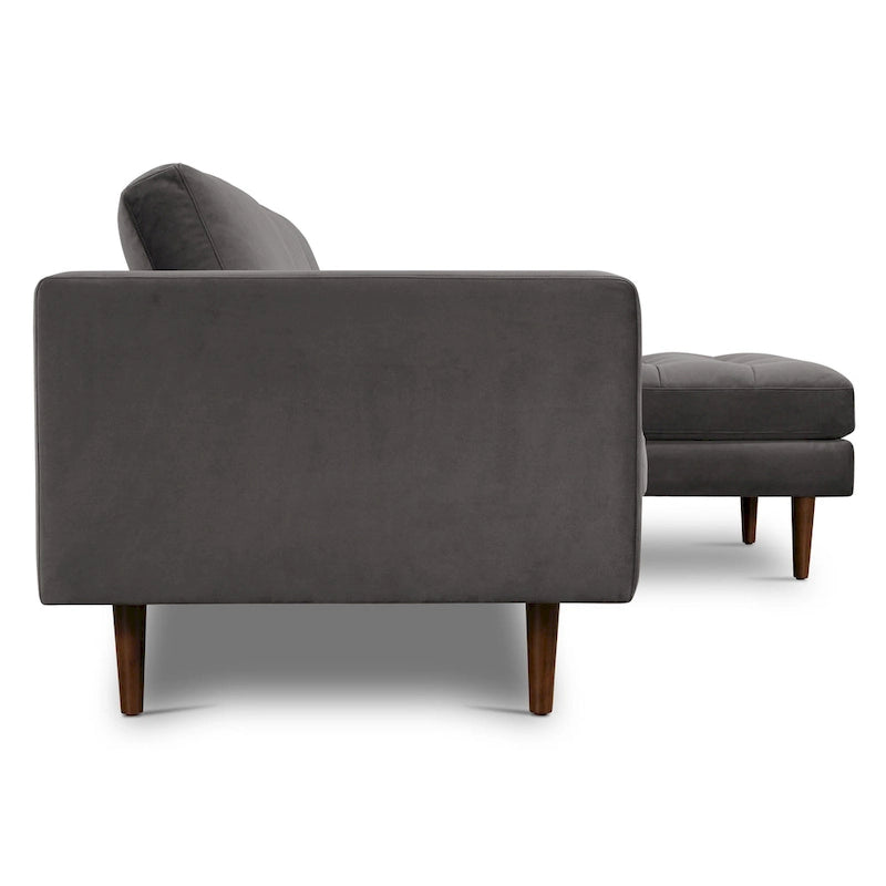 Poly & Bark Napa 104,5 Stoffsofa mit rechter Ottomane