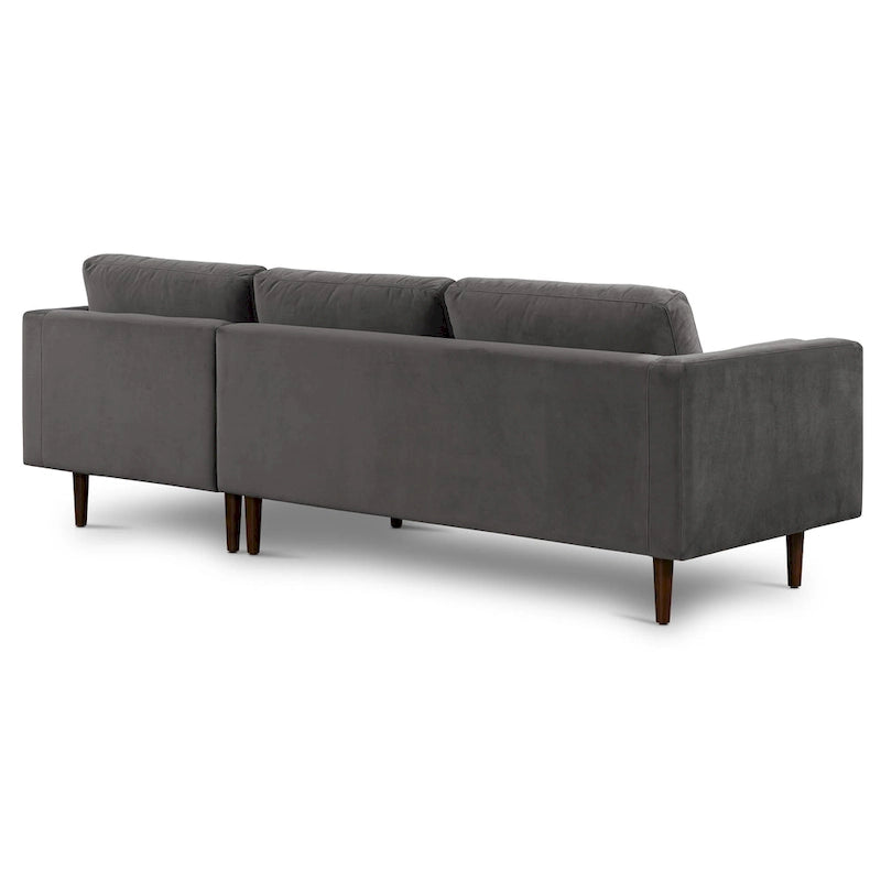Poly & Bark Napa 104,5 Stoffsofa mit rechter Ottomane