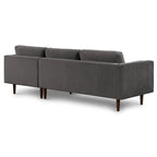 Poly & Bark Napa 104,5 Stoffsofa mit rechter Ottomane
