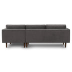Poly & Bark Napa 104,5 Stoffsofa mit rechter Ottomane
