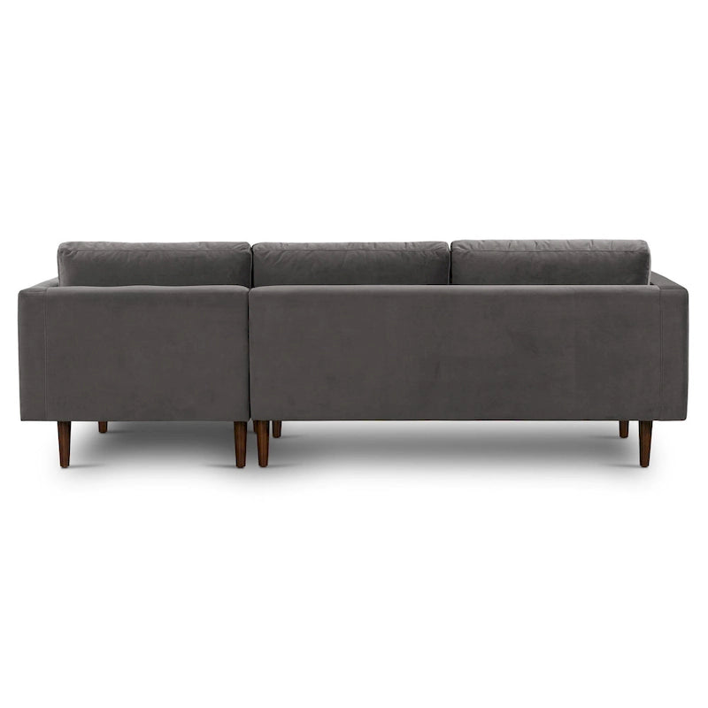 Poly & Bark Napa 104,5 Stoffsofa mit rechter Ottomane