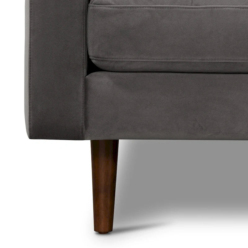Poly & Bark Napa 104,5 Stoffsofa mit rechter Ottomane