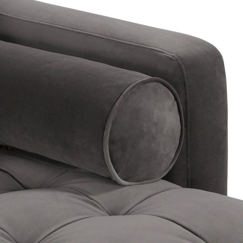 Poly & Bark Napa 104,5 Stoffsofa mit rechter Ottomane