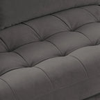Poly & Bark Napa 104,5 Stoffsofa mit rechter Ottomane