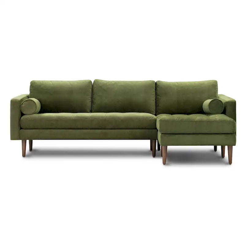 Poly & Bark Napa 104,5 Stoffsofa mit rechter Ottomane