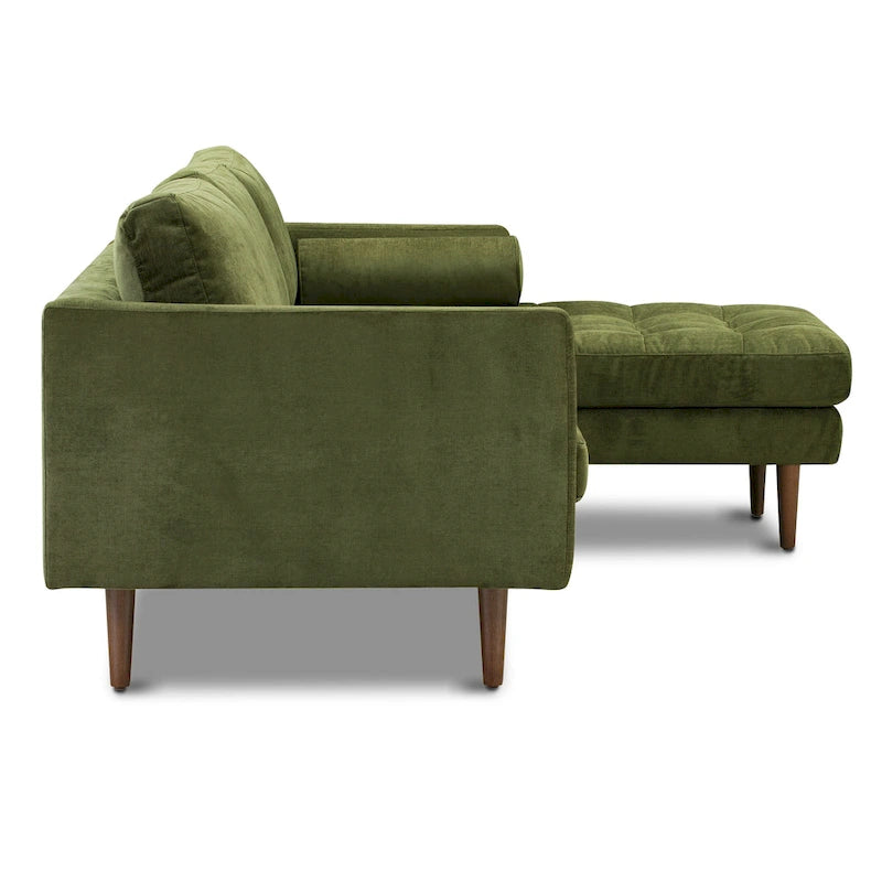 Poly & Bark Napa 104,5 Stoffsofa mit rechter Ottomane