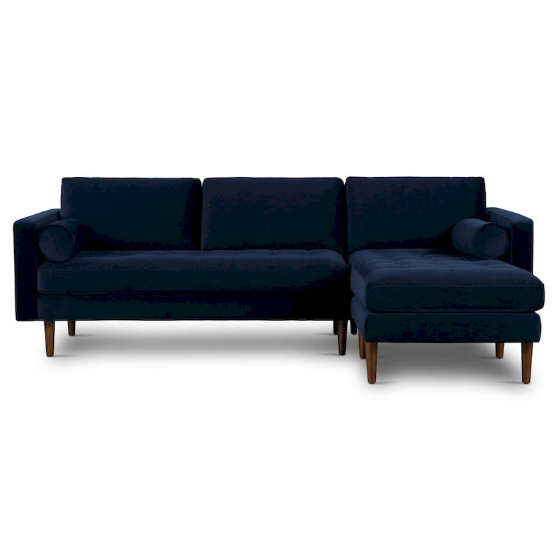 Poly & Bark Napa 104,5 Stoffsofa mit rechter Ottomane