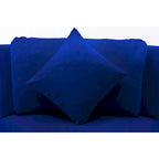 136 Samt-Halbrundsofa Modulares Kurven-Sofa