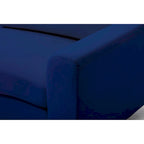 136 Samt-Halbrundsofa Modulares Kurven-Sofa