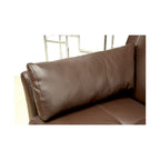 Modulares Plüsch-Sektionalsofa aus Kunstleder