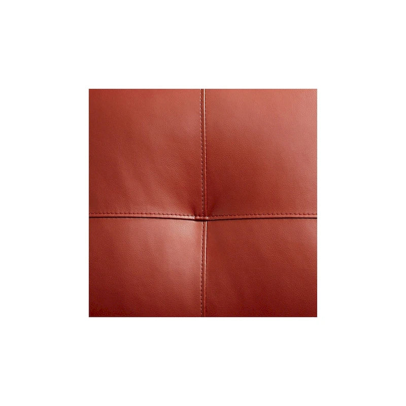 Modulares Plüsch-Sektionalsofa aus Kunstleder