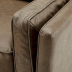 Darius Tan Ledersofa mit Recamiere von iNSPIRE Q Modern
