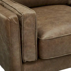 Darius Tan Ledersofa mit Recamiere von iNSPIRE Q Modern