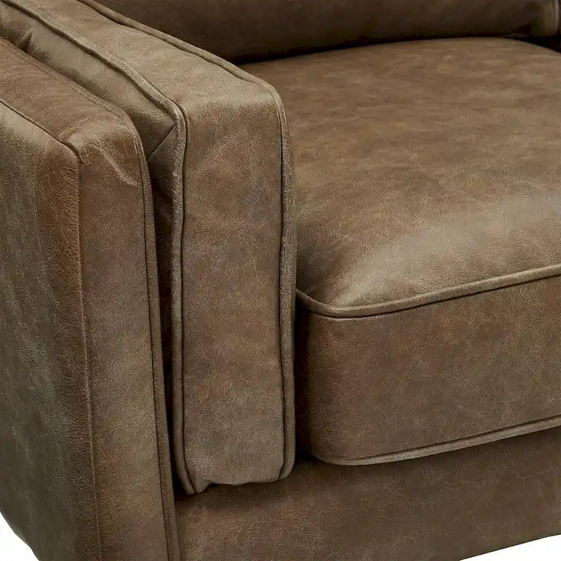 Darius Tan Ledersofa mit Recamiere von iNSPIRE Q Modern
