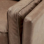 Darius Tan Ledersofa mit Recamiere von iNSPIRE Q Modern