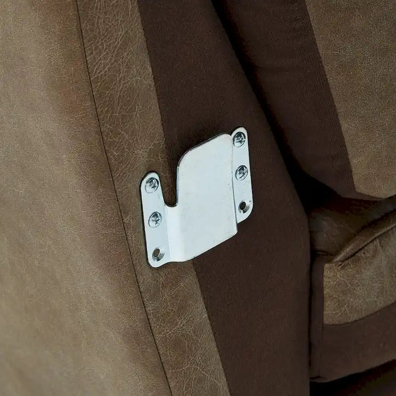 Darius Tan Ledersofa mit Recamiere von iNSPIRE Q Modern