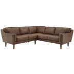 Darius Tan Ledersofa mit Recamiere von iNSPIRE Q Modern