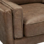 Darius Tan Ledersofa mit Recamiere von iNSPIRE Q Modern
