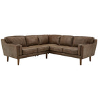 Darius Tan Ledersofa mit Recamiere von iNSPIRE Q Modern