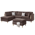 Poundex Furniture Chenille 3-teiliges Sektionssofa