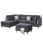 Poundex Furniture Chenille 3-teiliges Sektionssofa