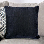 Ilka Übergangs-Chenille Ecksofa mit ausgestellten Armlehnen von Furniture of America