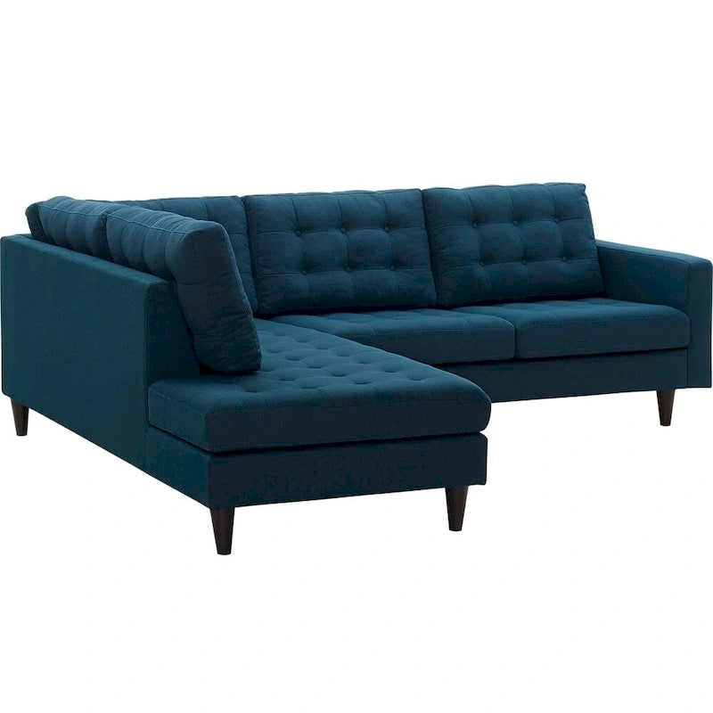 2-teiliges Polster-Ecksofa mit linksseitigem Abschlusselement