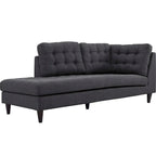 2-teiliges Polster-Ecksofa mit linksseitigem Abschlusselement