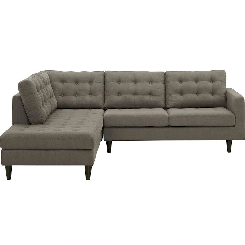 2-teiliges Polster-Ecksofa mit linksseitigem Abschlusselement