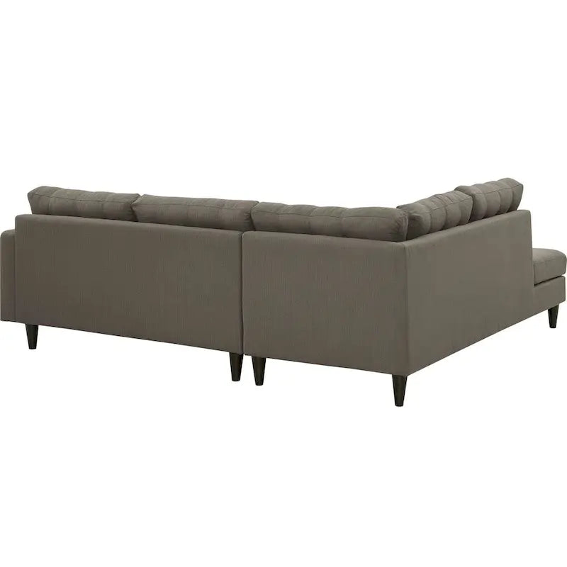 2-teiliges Polster-Ecksofa mit linksseitigem Abschlusselement
