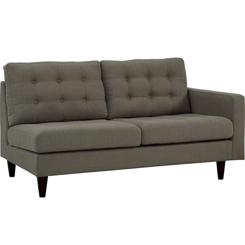 2-teiliges Polster-Ecksofa mit linksseitigem Abschlusselement