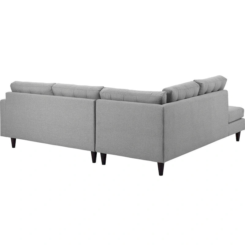2-teiliges Polster-Ecksofa mit linksseitigem Abschlusselement