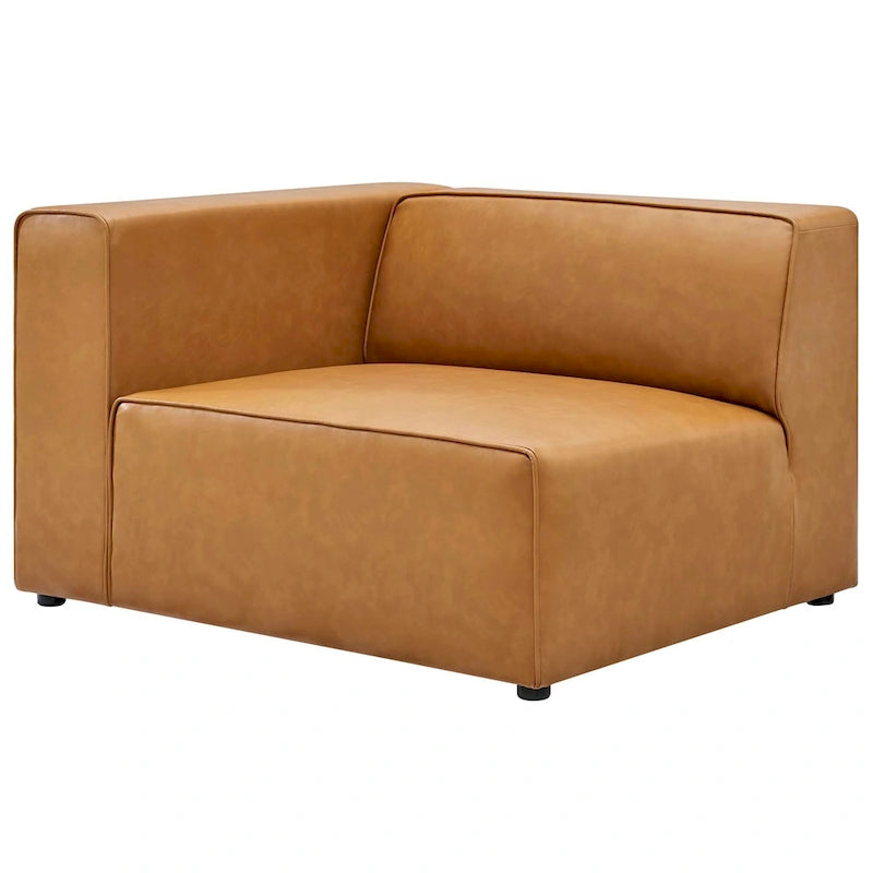 Mingle Veganes Leder, 4-teiliges Ecksofa