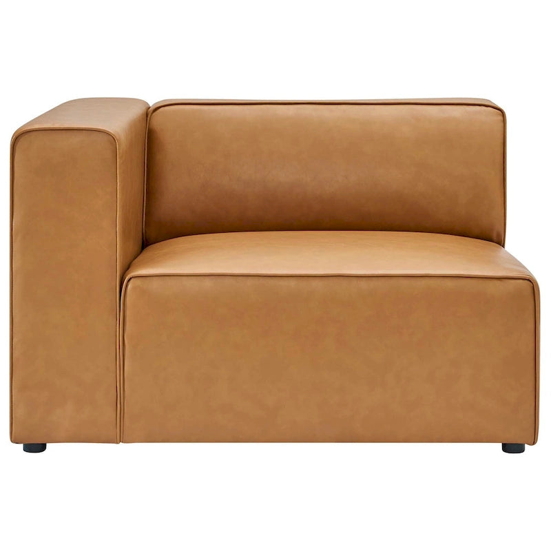 Mingle Veganes Leder, 4-teiliges Ecksofa