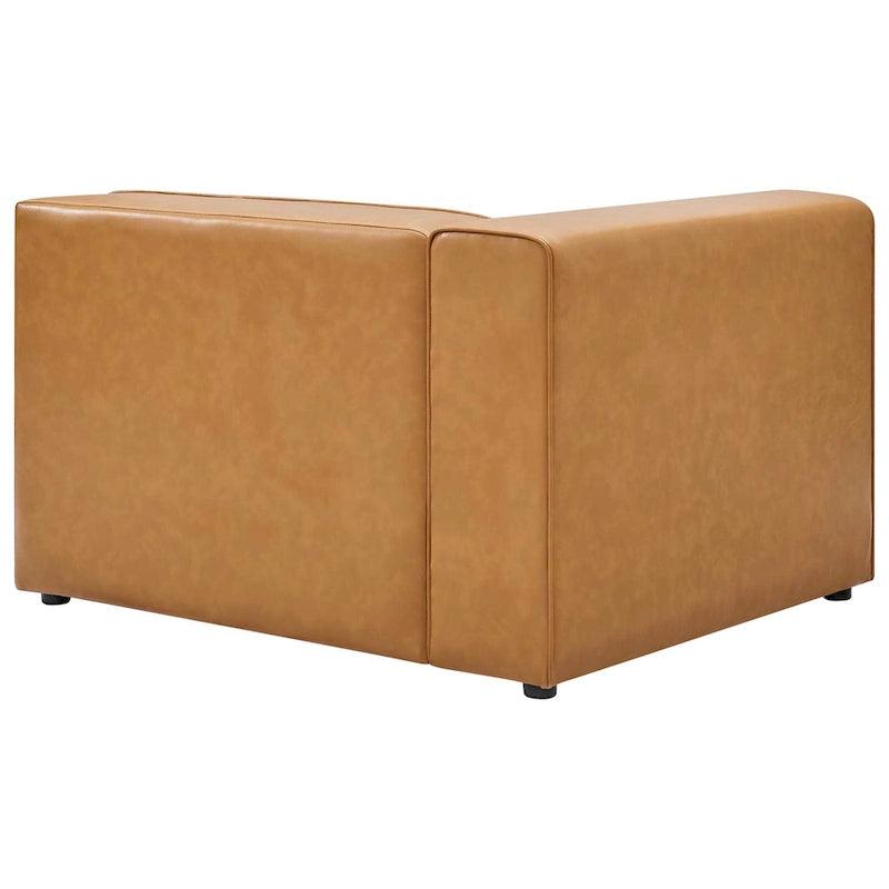 Mingle Veganes Leder, 4-teiliges Ecksofa