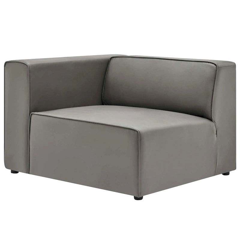Mingle Veganes Leder, 4-teiliges Ecksofa
