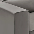 Mingle Veganes Leder, 4-teiliges Ecksofa