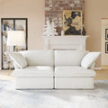 Velvet Sektionssofa Modern Polster Sofa für Wohnzimmer