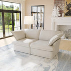 Velvet Sektionssofa Modern Polster Sofa für Wohnzimmer