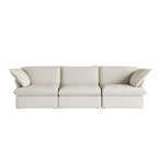 Velvet Sektionssofa Modern Polster Sofa für Wohnzimmer