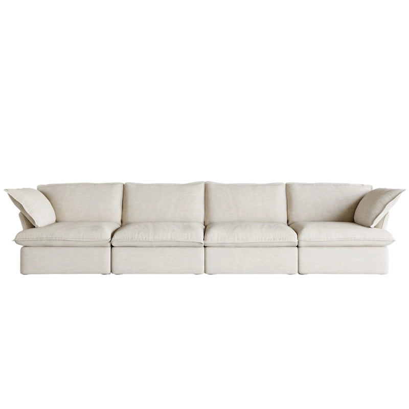 Velvet Sektionssofa Modern Polster Sofa für Wohnzimmer