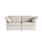 Velvet Sektionssofa Modern Polster Sofa für Wohnzimmer