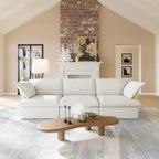 Velvet Sektionssofa Modern Polster Sofa für Wohnzimmer